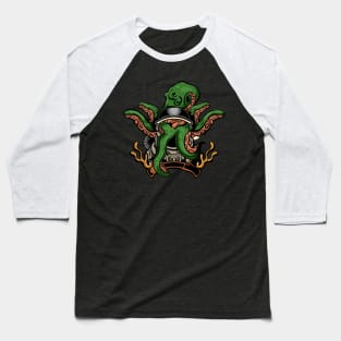 octopus monster Baseball T-Shirt